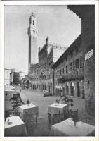 Siena, Restaurant-Bar Zi' "Rosa" Piazza Il Campo / restaurant advertisement (EK)
