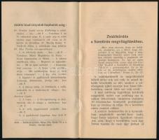 cca 1925 Zsidókérdés a Szentírás megvilágításában, írta: Berliner Hugó, nyomtatvány, jó állapotban, ...