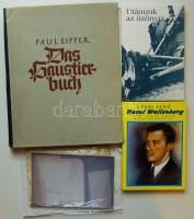 Könyvtétel: Lévai Jenő: Raoul Wallenberg, 1938 Paul Eippel: Das Haustierbuch német nyelvű album a háziállatokról, 1988 Duna Kör: Utánuk az özönvíz, A házasságszédelgő c. színdarab gépelt szövegkönyve és 1989 Bakay Kornél: Ragyogj cserkészliliom, Sinkovits Imre bevezetőjével