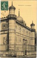 1912 Besancon, Synagogue, Judaica. TCV card