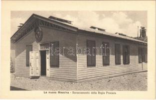 Messina, La Nuova Messina, Baraccamento della Regia Procura / barracks of the Royal Prosecutor