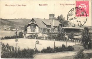 1914 Budapest XIII. Margitszigeti sporttelep. TCV card