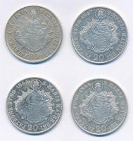 1844B 20kr Ag "V. Ferdinánd" + 1846B 20kr Ag "V. Ferdinánd" + 1847B 20kr Ag &quo...