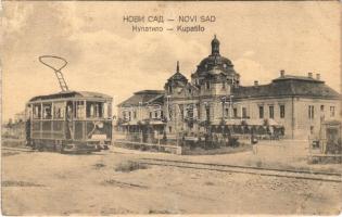 Újvidék, Novi Sad; Kupatilo / spa, tram (EB)