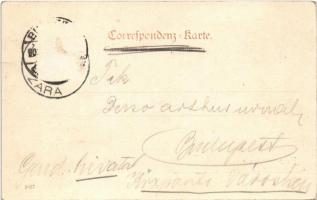 1903 Zadar, Zara; Riva nuova / quay, shop. A. Gilardi & F. (Rb)