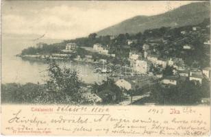 1903 Ika, Ica (Abbazia, Opatija); Totalansicht / general view (EK)