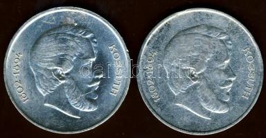 1947. 5Ft Ag "Kossuth" (2x) T:2/3,3