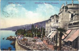 1914 Abbazia, Opatija; Caffé Cursaal / Kavana Kvarnero / café (fa)