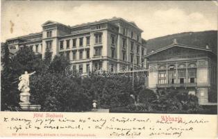 Abbazia, Opatija; Hotel Stephanie. Alfred Dietrich 193. (kis szakadás / small tear)