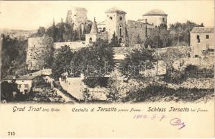 1902 Fiume, Rijeka; Schloss Tersatto / Grad Trsat / castle
