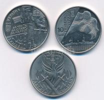 Ukrajna 2018. 10Hr Cu-Ni-Zn (3xklf emlékérme) T:1-
Ukraine 2018. 10 Hryven Cu-Ni-Zn (3xdiff circula...