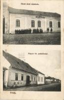 Tövis postoffice, school (Rb)