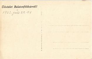 1923 Balatonföldvár, park. photo (EK)