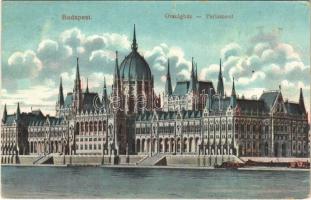 1913 Budapest V. Országház, Parlament (szakadás / tear)