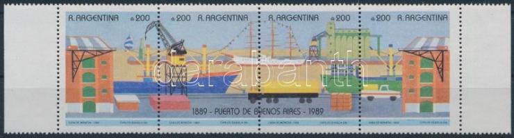 Buenos Aires Harbour block, 100 éves a buenos airesi kikötő négyescsík