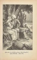 Karl May: Eine deutsche Sultana. Dresden, én.,,H. G.  Münchmeyer. Egészoldalas és szövegközti illusz...