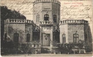 1912 Campina, Castelul Julia Hasdeu / castle (EK)