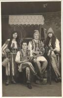 1927 Bucharest, Bukarest, Bucuresti, Bucuresci; folk musicians. photo