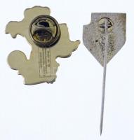 Svájc 1994. " Az Európa Bajnokság hivatalos kabalafigurája" műgyantás fém jelvény + Csehsz...