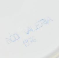 Herendi Viktória mintás porcelán lapos tányér. Kézzel festett, jelzett, hibátlan.d: 25 cm Falra akas...