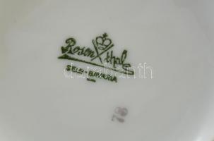 Rosenthal porcelán tejkiöntő. Kézzel festett, jelzett, kopásokkal. m: 12,5 cm