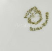 Hajnal kávé reklámos Viktória porcelán cukordoboz. Matricás, jelzett, kevés kopással 13x7,5 cm