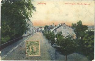 Jönköping, Östra Storgatan fran Järnvägsbron. TCV card