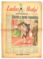 1945 Ludas Matyi. I. évf. 26. sz., 1945. nov. 1., foltos, 8 p.
