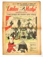 1945 Ludas Matyi. I. évf. 22. sz., 1945. okt. 14., szakadt, foltos, 8 p.