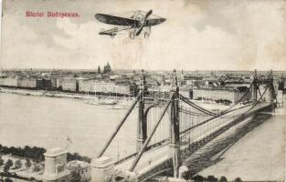 Budapest Bleriot, Erzsébet híd
