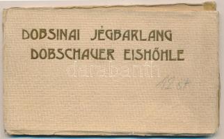 Dobsinai jégbarlang - leporello 12 lappal / Dobschauer Eishöhle - leporello with 12 cards (non PC)