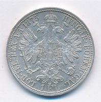 Ausztria 1875. 1Fl Ag "Ferenc József" T:1-,2 kis ph. 
Austria 1875. 1 Florin Ag "Fra...