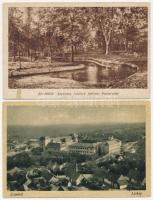 Zsámbék, zárda -4 db régi képeslap / 4 pre-1945 postcards