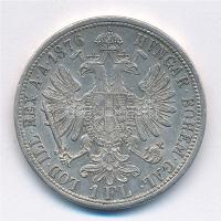 Ausztria 1876. 1Fl Ag "Ferenc József" T:2 
Austria 1876. 1 Florin Ag "Franz Joseph&q...
