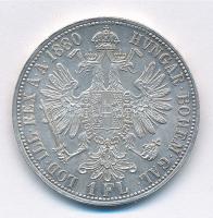 Ausztria 1880. 1Fl Ag "Ferenc József" T:1-,2 
Austria 1880. 1 Florin Ag "Franz Josep...