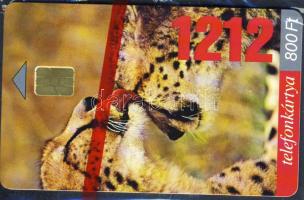 2001 1212 800 forintos telefonkártya bontatlan csomagolásban