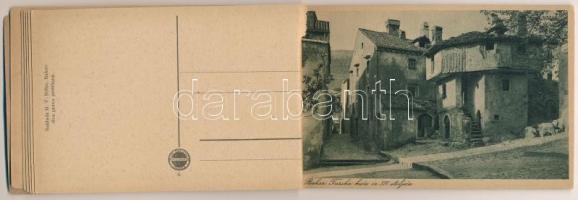 Bakar, Szádrév, Bukar, Bukkari, Buccari; - képeslapfüzet 12 képeslappal / postcard booklet with 12 p...