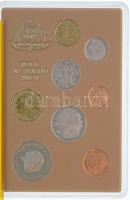 Ausztrália 1991. 1c-2$ (8xklf) hivatalos forgalmi szett papír és műbőr tokban T:PP Australia 1991. 1c - 1 Dollar (8xklf) official coin set in cardboard and faux leather case C:PP
