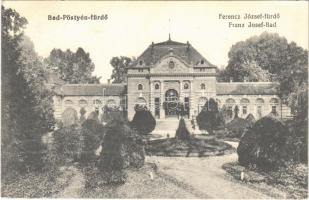 1914 Pöstyén, Piestany; Ferenc József fürdő / spa