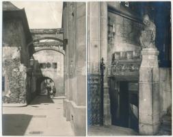 Kassa, Kosice; Győri és Boros fényképészek - 5 régi fotó képeslap / 5 pre-1945 photo postcards