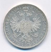 Ausztria 1861A 1Fl Ag "Ferenc József" T:1-,2 ph., patina
Austria 1861A 1 Florin Ag "...