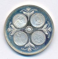 1978. Jelzett ezüst naptárérem (5,58g/0.835/24mm) T:1 (eredetileg PP)