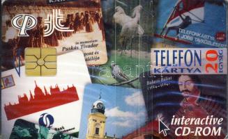 1995 Telefonkártya katalógus 20 egységes telefonkártya bontatlan csomagolásban