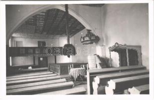 Magyarbikal, Bikal, Bicalatu; református templom belső / Calvinist church interior