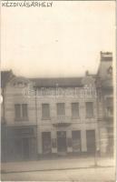 1942 Kézdivásárhely, Targu Secuiesc; Plavetz és Szakáts és Szakáts és Albert üzlete / shops. photo