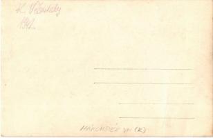 1942 Kézdivásárhely, Targu Secuiesc; Plavetz és Szakáts és Szakáts és Albert üzlete / shops. photo