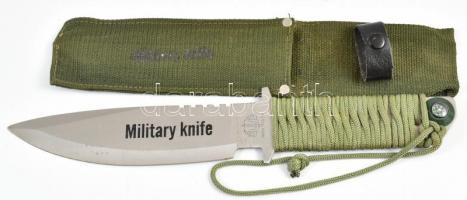 Mantrack military knife katonai kés, tokkal. iránytűvel a nyélben 35 cm