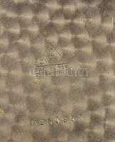 Omega zsebóra. Acél tokkal, sérült számlappal, működő, jelzett szerkezettel. d 48 mm