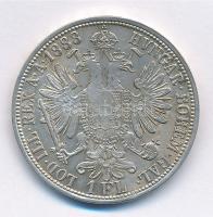 Ausztria 1888. 1Fl Ag "Ferenc József" T:2-  ph.
Austria 1888. 1 Florin Ag "Franz Jos...