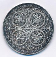 Bognár György (1944-) 1996. "Millecentenárium" Ag emlékérem (15,52g/0.999/42,5mm) T:1